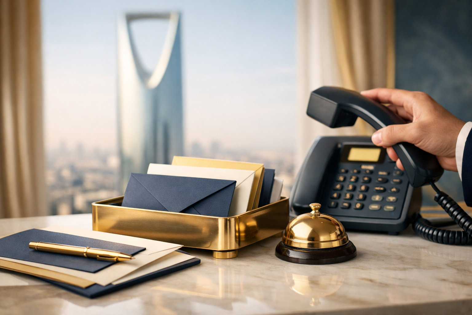 مكتب سمو الأميرة لمياء بنت ماجد آل سعود - مكتب افتراضي في برج المملكة، حي العليا، الرياض